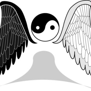 Winged Yin Yang